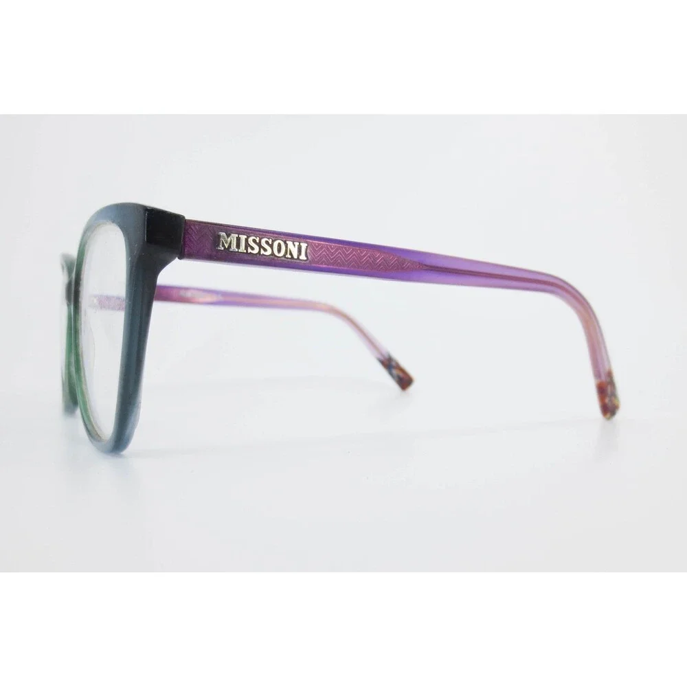 Missoni MIS 0013 OCF Green Blue Purple Gradient Cat Eye Eyeglass 53-16-140